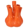 Aglio Vaas Glanzend Oranje 26x35cm