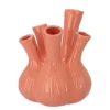Aglio Vaas Glanzend Oudroze 22x28cm