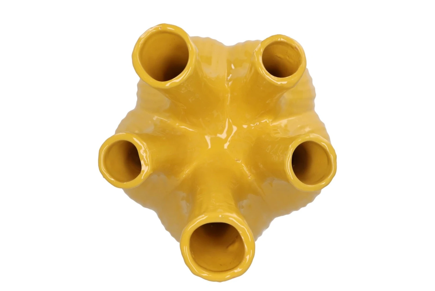 Aglio Vaas Glanzend YELlaag 22x28cm 2 Aglio Vaas Glanzend YELlaag 22x28cm - Afbeelding 2