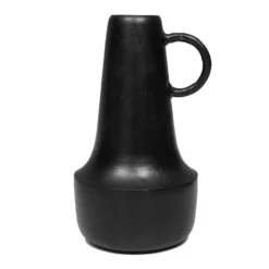 Bloemenvaas Matt Black - H 38 X D 23 Cm