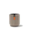 Capi Europe Vaas Cilinder Groove 15x17 Ivoor