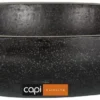 Capi Lux Terrazzo Schaal Zwart - 36x8cm