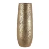 Clemente Vaas Rond Goud - H55xd21,5cm
