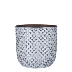 Daan Pot Rond Blauw - H20,5xd21,5cm