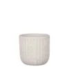 Dante Pot Rond Off White - H15xd17cm