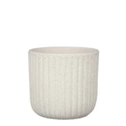 Dante Pot Rond Off White - H19xd21cm