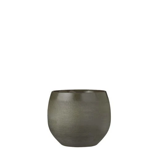 Douro Pot Rond Groen - H18xd20cm 1 Douro Pot Rond Groen - H18xd20cm