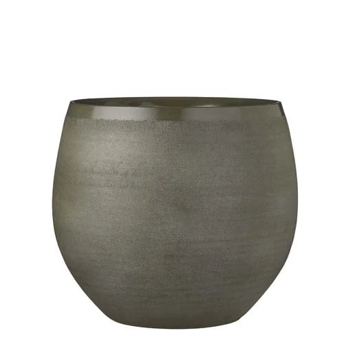 Douro Pot Rond Groen - H28xd33cm 1 Douro Pot Rond Groen - H28xd33cm