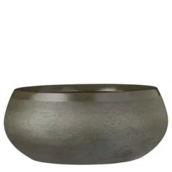 Douro Schaal Rond Groen - H14xd34cm