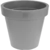 E&K Bloempot 60cm Licht Grijs