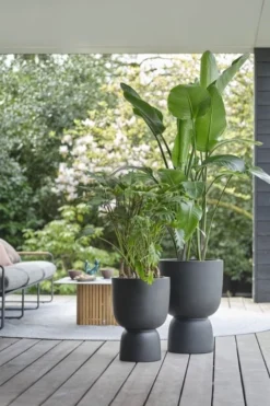 Elho Bloempot Pure Coupe 35cm Zwart -KeramiekHuisNederland elho bloempot pure coupe 35cm zwart 533x800 620e3cf7d18bd l