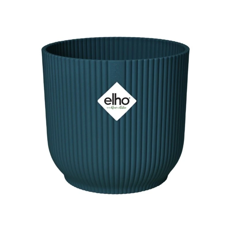 Elho Bloempot Vibes Fold Rond 30cm Blauw 1 Elho Bloempot Vibes Fold Rond 30cm Blauw