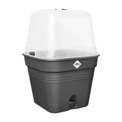 Elho Green Basics Kweekpot Vierk. Allin1 35 Cm Zwart