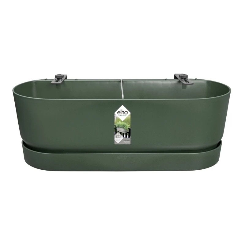 Elho Plantenbak Greenville Easy Balcony 52cm Groen 1 Elho Plantenbak Greenville Easy Balcony 52cm Groen