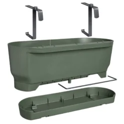 Elho Plantenbak Greenville Easy Balcony 52cm Groen 7 Elho Plantenbak Greenville Easy Balcony 52cm Groen -KeramiekHuisNederland elho plantenbak greenville easy balcony 52cm groen 800x800 620e3d7c7bae3 l