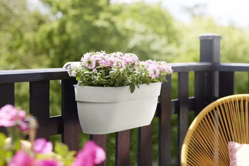 Elho Plantenbak Vibia Campana Easy Hanger Large Wit 5 Elho Plantenbak Vibia Campana Easy Hanger Large Wit - Afbeelding 5