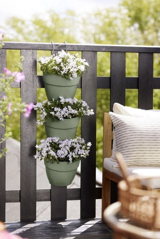 Elho Plantenbak Vibia Campana Vertical Forest Set/3 Groen 6 Elho Plantenbak Vibia Campana Vertical Forest Set/3 Groen - Afbeelding 6