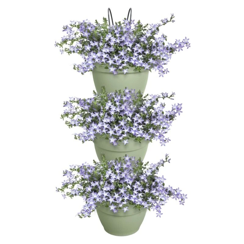 Elho Plantenbak Vibia Campana Vertical Forest Set/3 Groen 3 Elho Plantenbak Vibia Campana Vertical Forest Set/3 Groen - Afbeelding 3