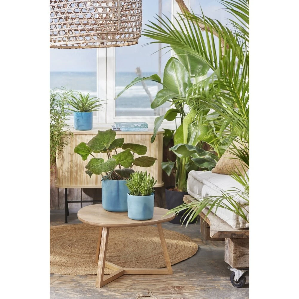 Elho The Ocean Collection Round 22 Cm Blauw 8 Elho The Ocean Collection Round 22 Cm Blauw - Afbeelding 8