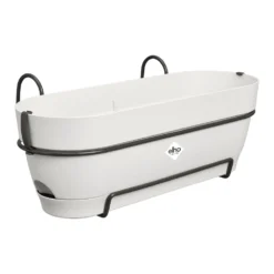 Elho Vibia Campana Balkonbak Allin1 50 Cm Wit