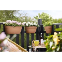 Elho Vibia Campana Easy Hanger Large Bruin -KeramiekHuisNederland elho vibia campana easy hanger large bruin 1000x1000 64aebab60af59 l