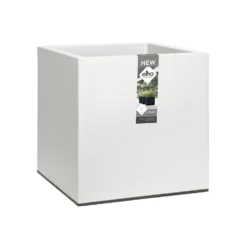 Elho Vivo Matt Finish Vierkant Wielen 40cm