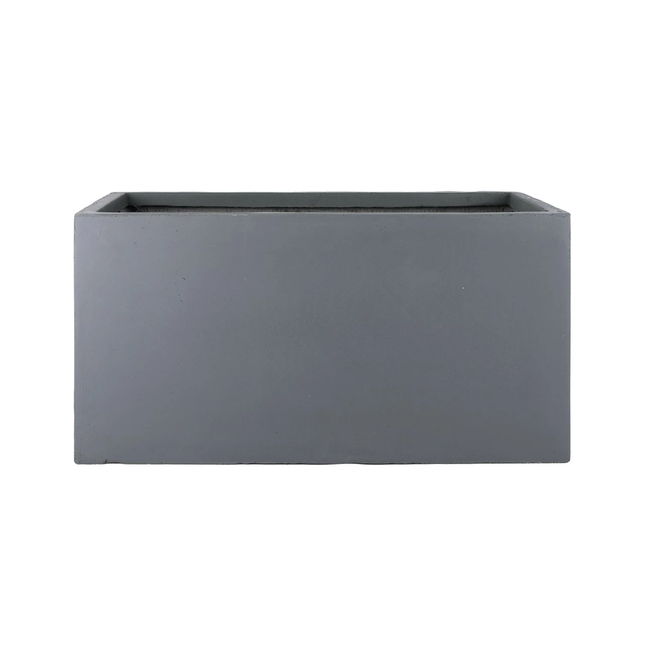 Fibre Clay Bak Rechthoek 100x47x47 - Donkergrijs 1 Fibre Clay Bak Rechthoek 100x47x47 - Donkergrijs