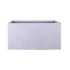Fibre Clay Bak Rechthoek 100x47x47 - Lichtgrijs