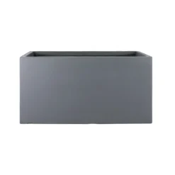 Fibre Clay Bak Rechthoek 60x30x30 - Donkergrijs