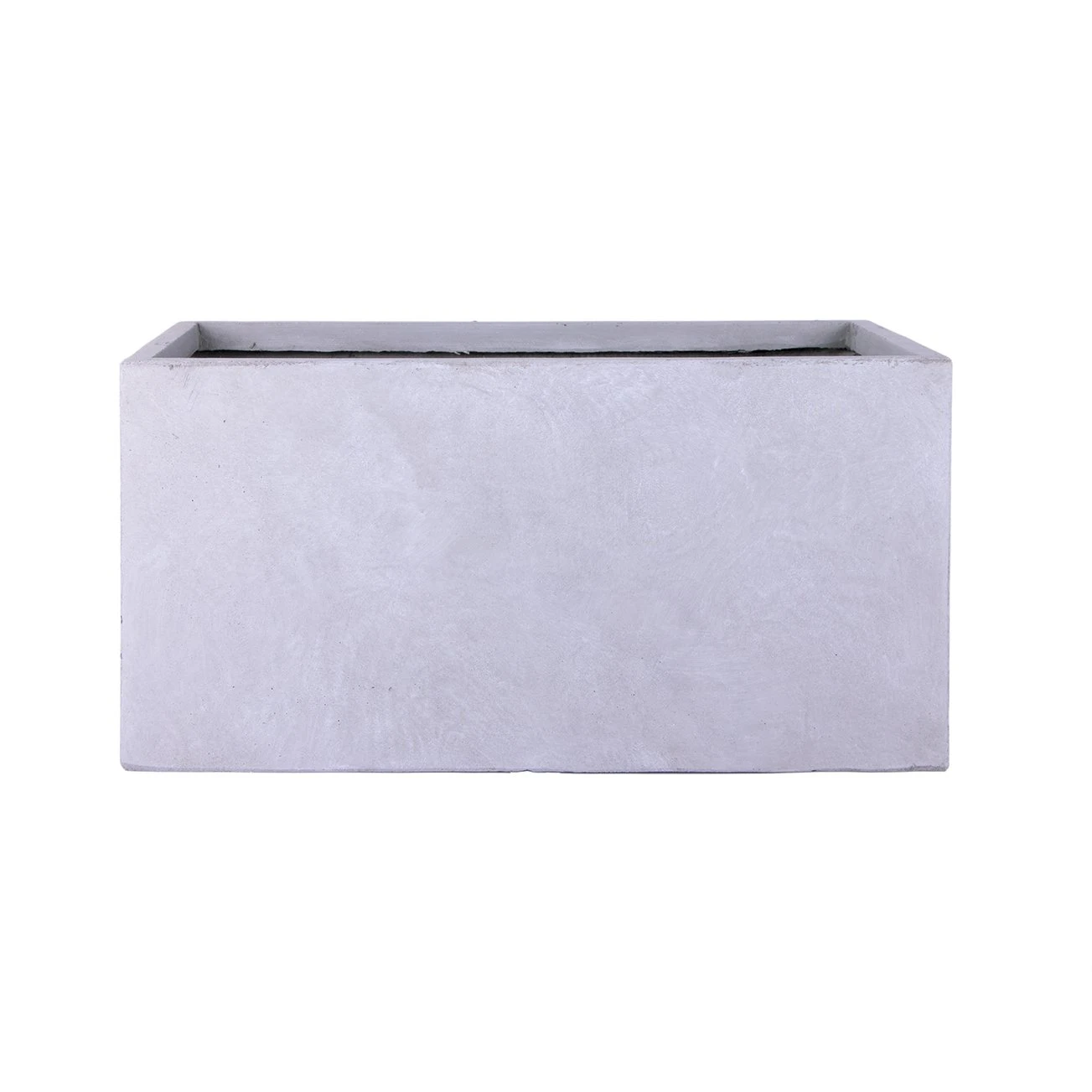 Fibre Clay Bak Rechthoek 80x37x37 - Lichtgrijs 1 Fibre Clay Bak Rechthoek 80x37x37 - Lichtgrijs