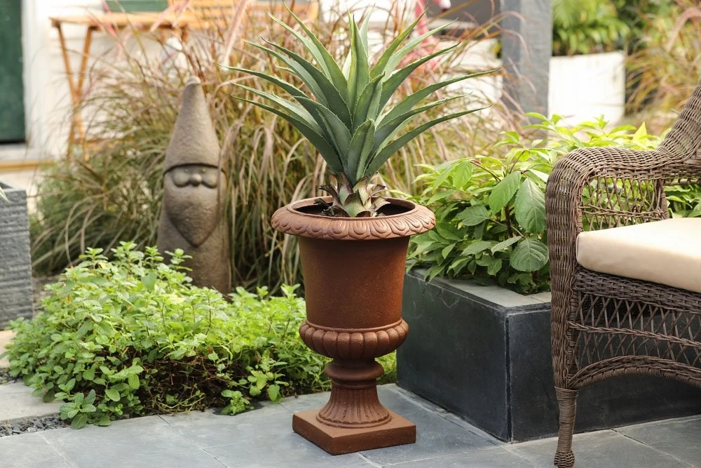 Fibre Clay Ornament - 30 X 30 X 44,5 Cm 2 Fibre Clay Ornament - 30 X 30 X 44,5 Cm - Afbeelding 2