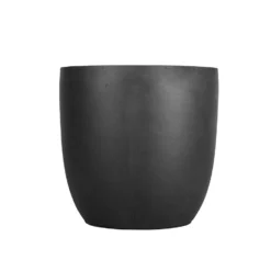 Fibre Clay Pot 52x52x50 - Zwart