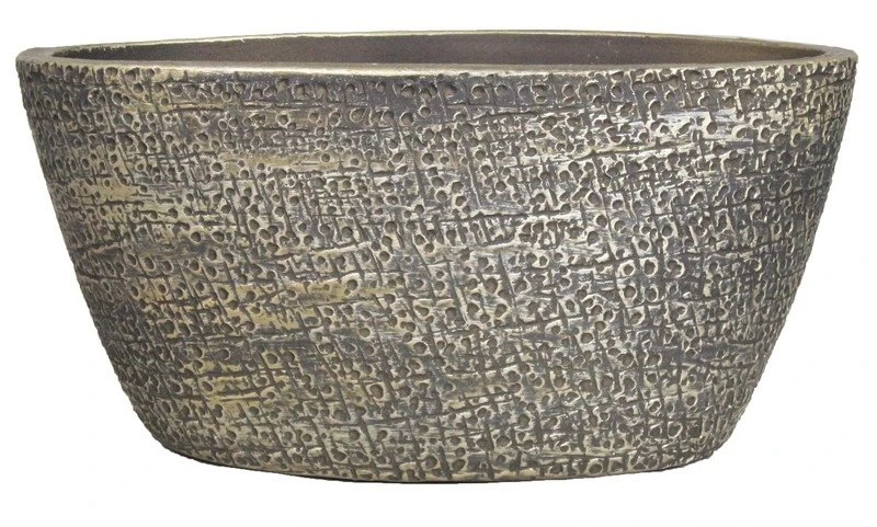 Floran Ovaal Lars 30x15x14cm Bruin 1 Floran Ovaal Lars 30x15x14cm Bruin