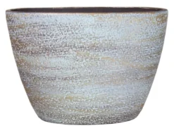 Floran Ovaal Lars 33x16.5x23cm Blauw