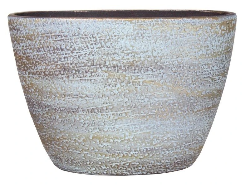 Floran Ovaal Lars 33x16.5x23cm Blauw 1 Floran Ovaal Lars 33x16.5x23cm Blauw