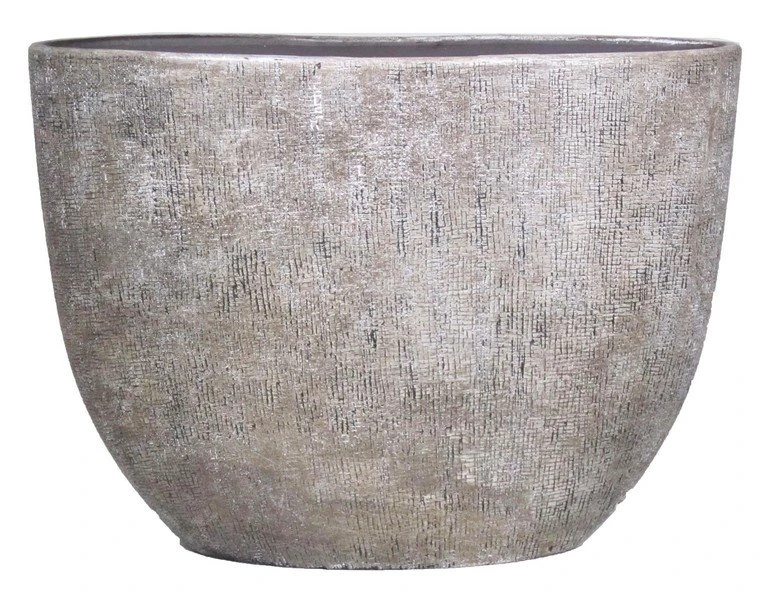 Floran Ovaal Mira 50x20x36cm Industrieel Wit 1 Floran Ovaal Mira 50x20x36cm Industrieel Wit