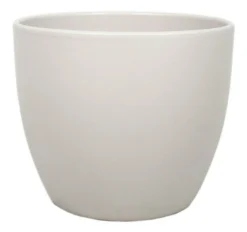 Floran Pot Boule D25 H22.5cm Taupe Mat Es/21