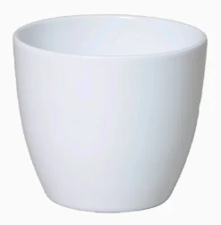 Floran Pot Boule D28 H25cm Wit Es/24