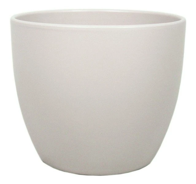 Floran Pot Boule D32 H27cm Taupe Mat Es/27 1 Floran Pot Boule D32 H27cm Taupe Mat Es/27