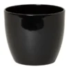 Floran Pot Boule D40 H33.5cm Zwart Es/35