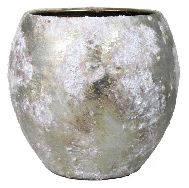 Floran Pot Evi D16/19 H17cm Zilver 1 Floran Pot Evi D16/19 H17cm Zilver