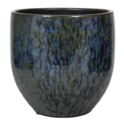 Floran Pot Mason D17 H16cm Groen/blauw