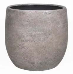 Floran Pot Mira D24 H22cm Industrieel Wit