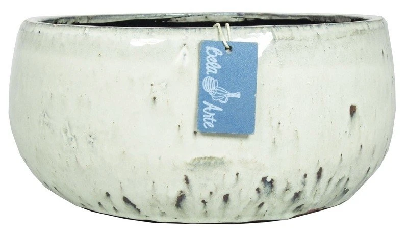 Floran Schaal Jemen D28 H13.5cm Wit 3xes/12 1 Floran Schaal Jemen D28 H13.5cm Wit 3xes/12