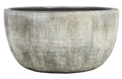 Floran Schaal Kiran D27 H14cm Creme Groen