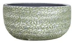 Floran Schaal Liset D23 H11cm Oker