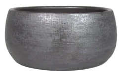 Floran Schaal Mira D29 H14cm Industrieel Zwart