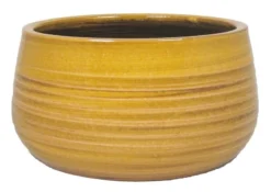 Floran Schaal Sagres D24.5/26.5 H14cm Oker