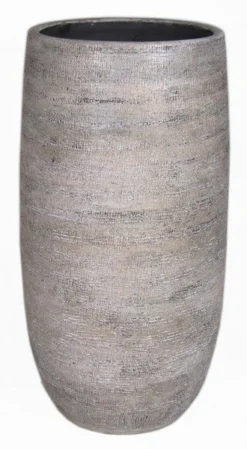 Floran Vaas Mira D26 H50cm Industrieel Wit