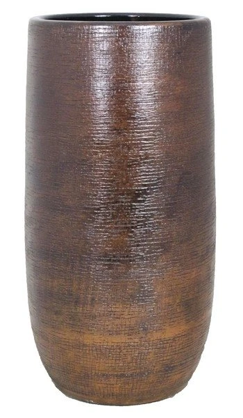 Floran Vaas Mira D29 H60cm Donkerbruin 1 Floran Vaas Mira D29 H60cm Donkerbruin